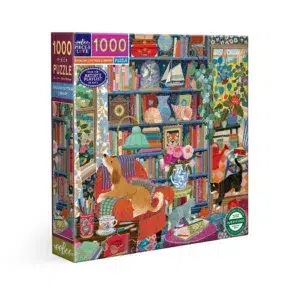 Puzzle ENGLISH COTTAGE LIBRARY - eeBoo - 1000 pièces