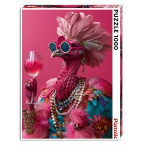 Puzzle Flamant Rose - Piatnik - 1000 pièces