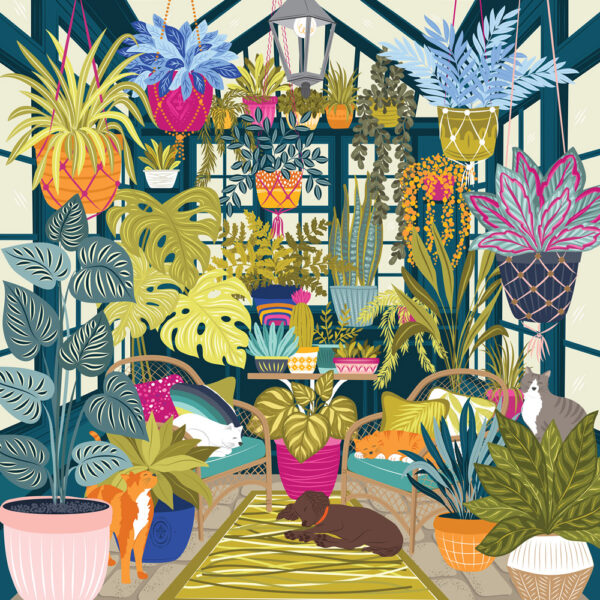 Puzzle Greenhouse - Pieces & Peace - 1000 pièces