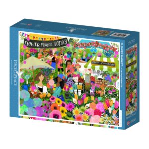 Puzzle Marché aux Plantes - Pieces & Peace - 1500 pièces