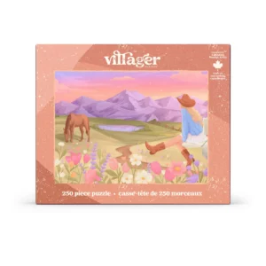 Puzzle Rockies Meadow - Villager - 250 pièces