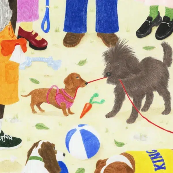 Puzzle Sortir le chien - Jour Férié - 1000 pièces