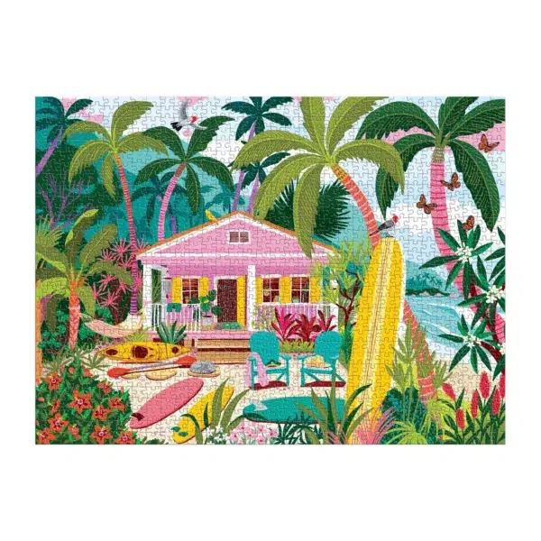 Surfside Bungalow2 Puzzle Surfside Bungalow - Galison - 1000 pièces