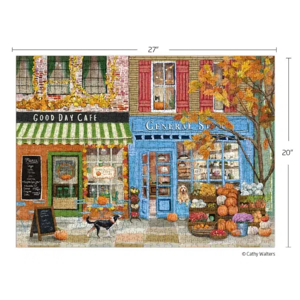 Autumn On Main2 Puzzle Autumn On Main - WerkShoppe - 1000 pièces