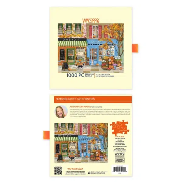 Autumn On Main3 Puzzle Autumn On Main - WerkShoppe - 1000 pièces