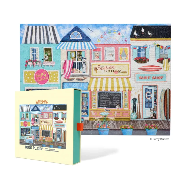 Puzzle Beach Boardwalk - WerkShoppe - 1000 pièces