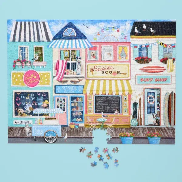 Puzzle Beach Boardwalk - WerkShoppe - 1000 pièces