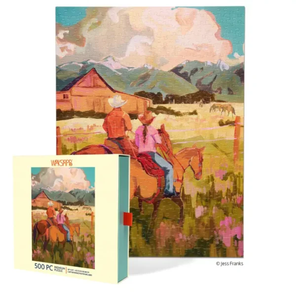 Puzzle Saddle Up - WerkShoppe - 500 pièces
