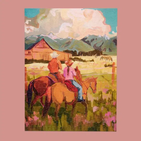 Puzzle Saddle Up - WerkShoppe - 500 pièces