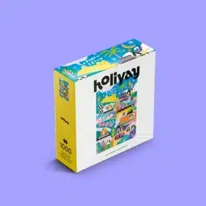 Puzzle THE BIG YELLOW CAT - Holiyay - 1000 pièces