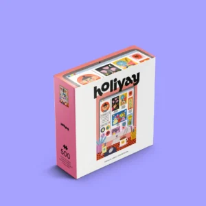 Puzzle COLOURFUL PORTFOLIO - Holiyay - 500 pièces
