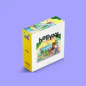 Puzzle AT THE MARKET - Holiyay - 1000 pièces