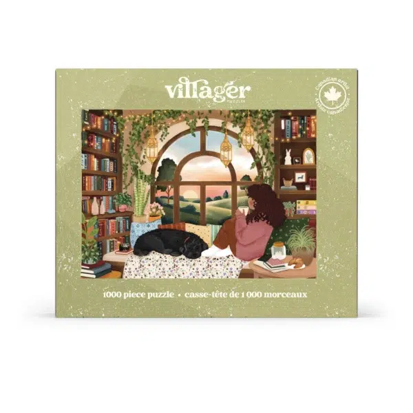 Book Nook Puzzle Book Nook - Villager - 1000 pièces