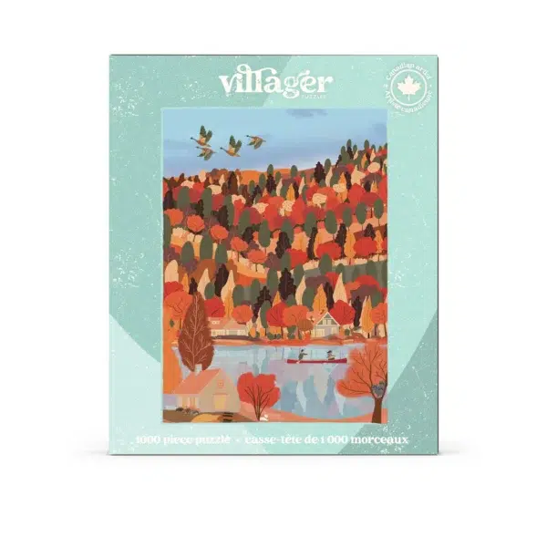 Puzzle Changing Seasons - Villager - 1000 pièces