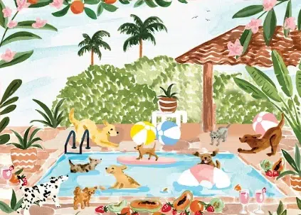 Pool Party2 Puzzle Pool Party - Villager - 250 pièces