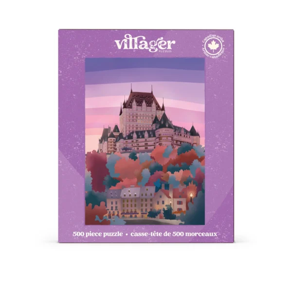Quebec City Puzzle Quebec City - Villager - 500 pièces
