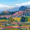 Puzzle Wine Country - Villager - 500 pièces