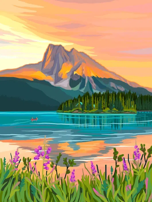Yoho National Park2 Puzzle Yoho National Park - Villager - 500 pièces