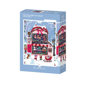 Puzzle Old Village Toy Shop - Pieces & Peace - 96 pièces