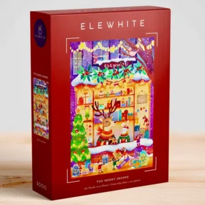 Puzzle The Merry Shoppe - Elewhite - 1000 pièces
