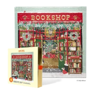 Puzzle Festive Bookshop - WerkShoppe - 1000 pièces