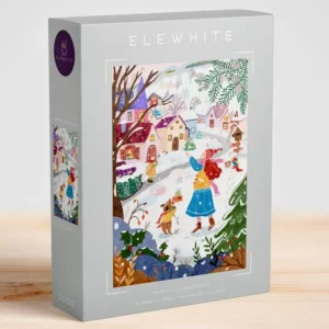 Puzzle Snowfall Symphony - Elewhite - 1000 pièces