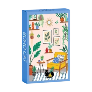 Puzzle Boho Cat - Olléo - 99 pièces