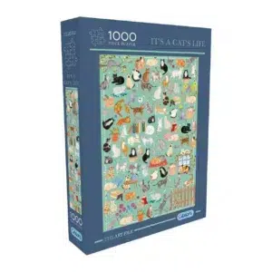 Puzzle IT'S A CAT'S LIFE - Gibsons - 1000 pièces