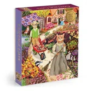 Boîte abîmée – Puzzle Cottage Cats - Galison - 1000 pièces