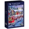 Puzzle Santa And Sleigh  - Bluebird - 1000 pièces