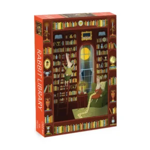 Puzzle Rabbit Library - Olléo - 500 pièces