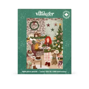 Puzzle Cottage Christmas - Villager - 1000 pièces