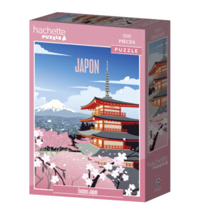 Puzzle Évasion Japon - Hachette - 500 pièces