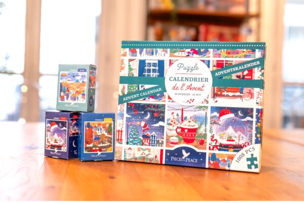 pieces-peace-calendrier-de-lavent-piecespeace-puzzle-42-pieces.104677-3.fs Puzzle Calendrier de l'Avent Pieces & Peace - Pieces & Peace - 24x42 pièces