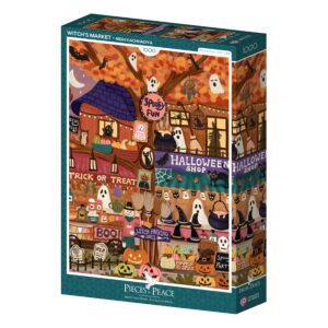 Puzzle Le Marché des Sorcières - Pieces & Peace - 1000 pièces