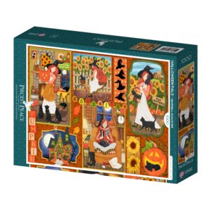 Puzzle Les Copains d'Halloween - Pieces & Peace - 1000 pièces