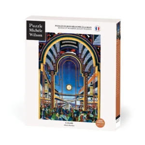 Puzzle LA GARE - Michèle Wilson - 1000 pièces