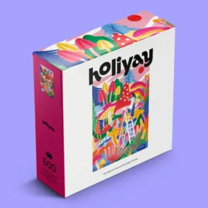 Puzzle Folie Mycologique - Holiyay - 500 pièces