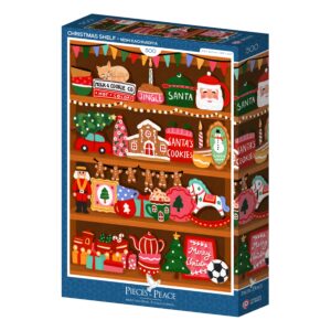 Puzzle Étagère de Noël - Pieces & Peace - 500 pièces