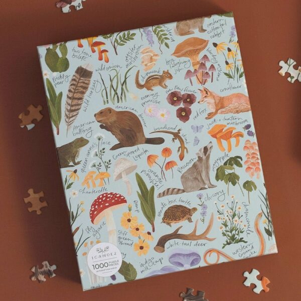 Puzzle Flora & Fauna - 1canoe2 - 1000 pièces