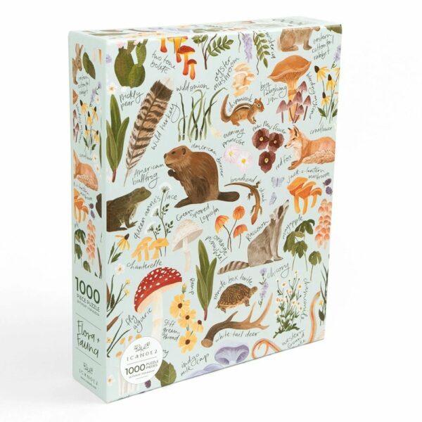 Puzzle Flora & Fauna - 1canoe2 - 1000 pièces