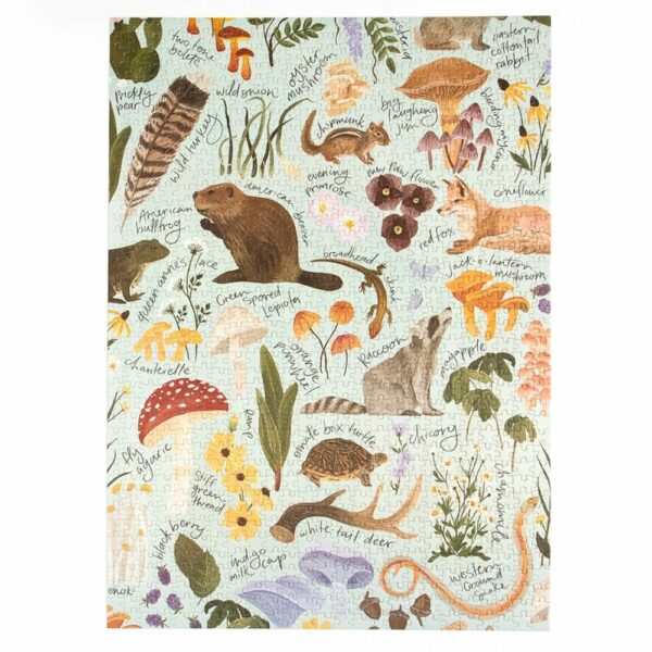 Puzzle Flora & Fauna - 1canoe2 - 1000 pièces Puzzle Flora & Fauna - 1canoe2 - 1000 pièces