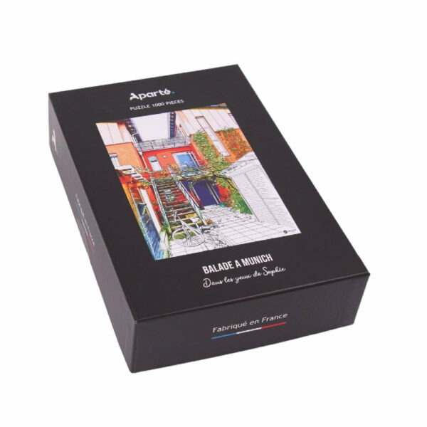 Puzzle Balade à Munich - Aparté - 1000 pièces