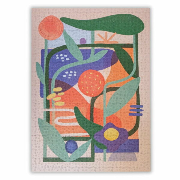 Puzzle Herbier graphique - Aparté - 1000 pièces
