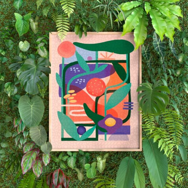 Puzzle Herbier graphique - Aparté - 1000 pièces Puzzle Herbier graphique - Aparté - 1000 pièces