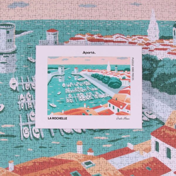 Puzzle La Rochelle - Aparté - 1000 pièces