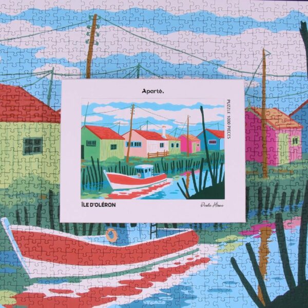 Puzzle île d'Oléron - Aparté - 1000 pièces Puzzle île d'Oléron - Aparté - 1000 pièces