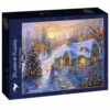 Puzzle Christmas Cottage - Bluebird - 2000 pièces Puzzle Christmas Cottage - Bluebird - 2000 pièces