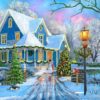 Puzzle Christmas at Home - Bluebird - 500 pièces