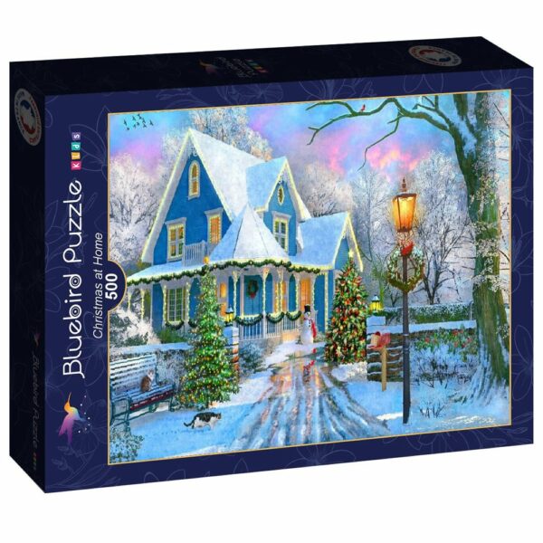 Puzzle Christmas at Home - Bluebird - 500 pièces